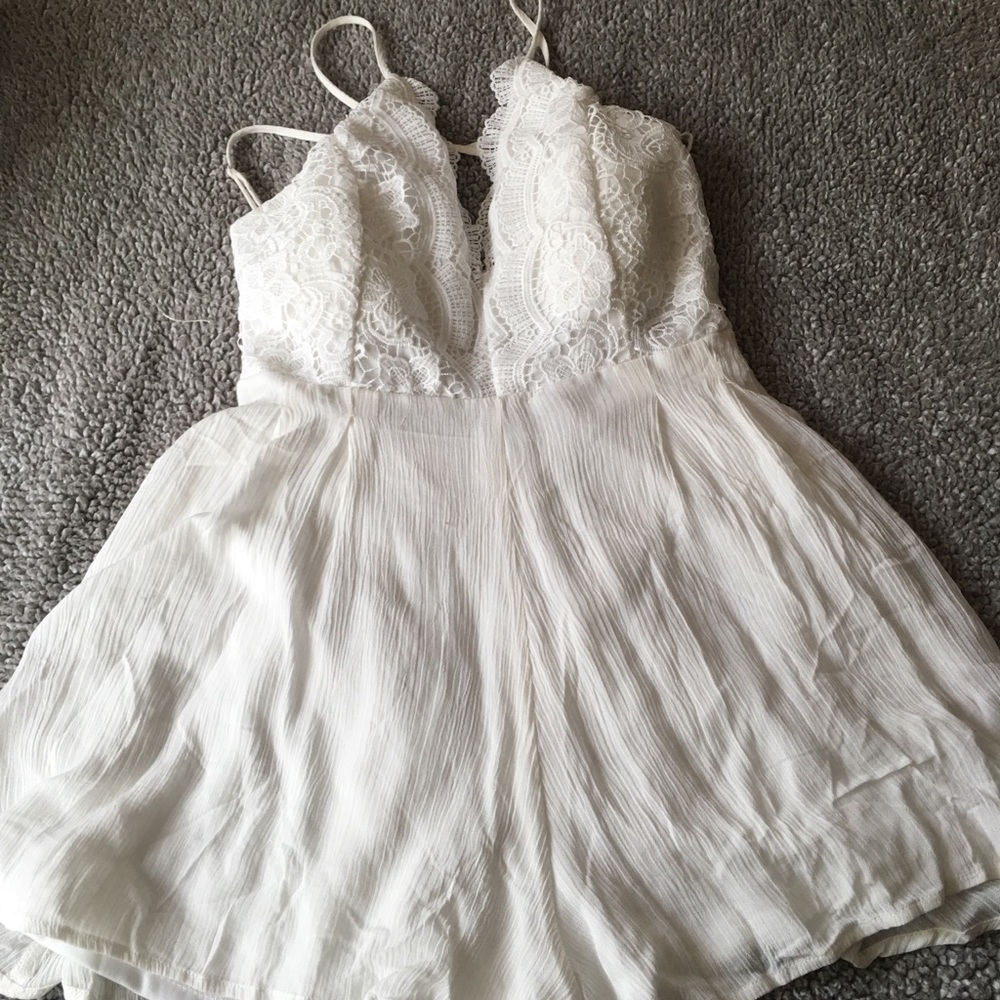 White Romper