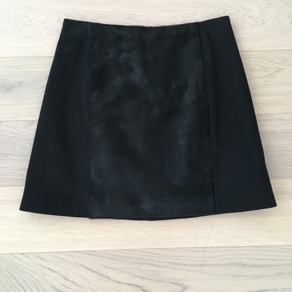 🎉🎊HP 12/30🎊🎉 Madewell Calf Hair Mini Skirt - Picture 3 of 6
