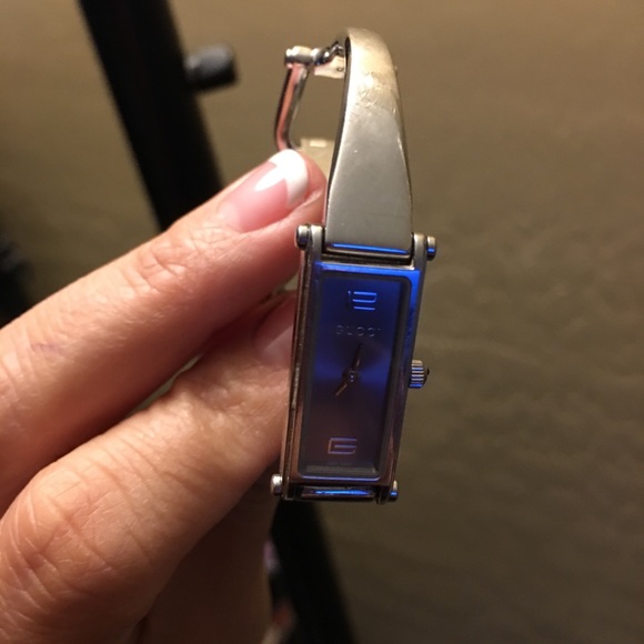 Auth GUCCI 1500L Silver 1218907 main image 4