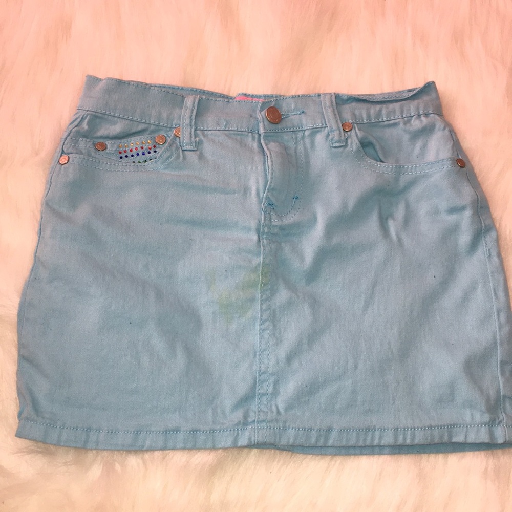 Skirt light blue