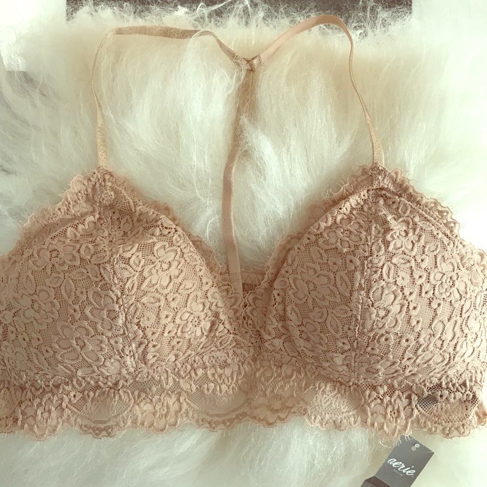 Aerie Lacey nude bralette “NWT”