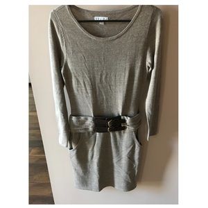 New York & Company brown/tan sweater dress