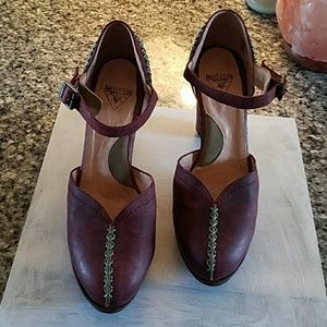 John Fluevog platform Mary Janes size 8M