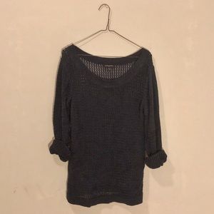 Banana Republic Mesh Cotton Sweater