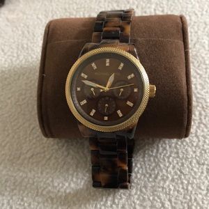 Michael Kors Watch - like New - tortoise