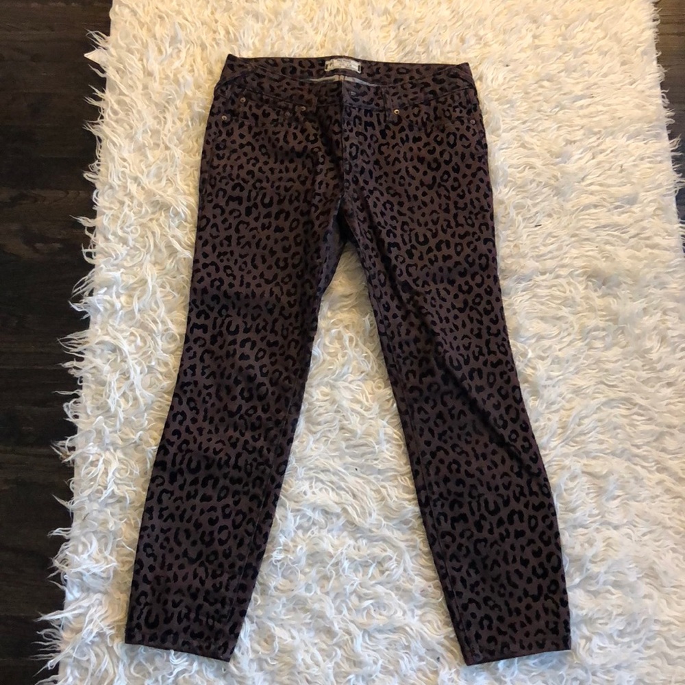 Free People Leopard Print Pant