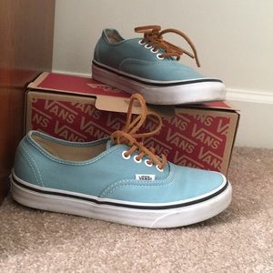 Vans blue canvas sneaker