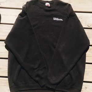 Vintage black Wilson Crewneck sweater