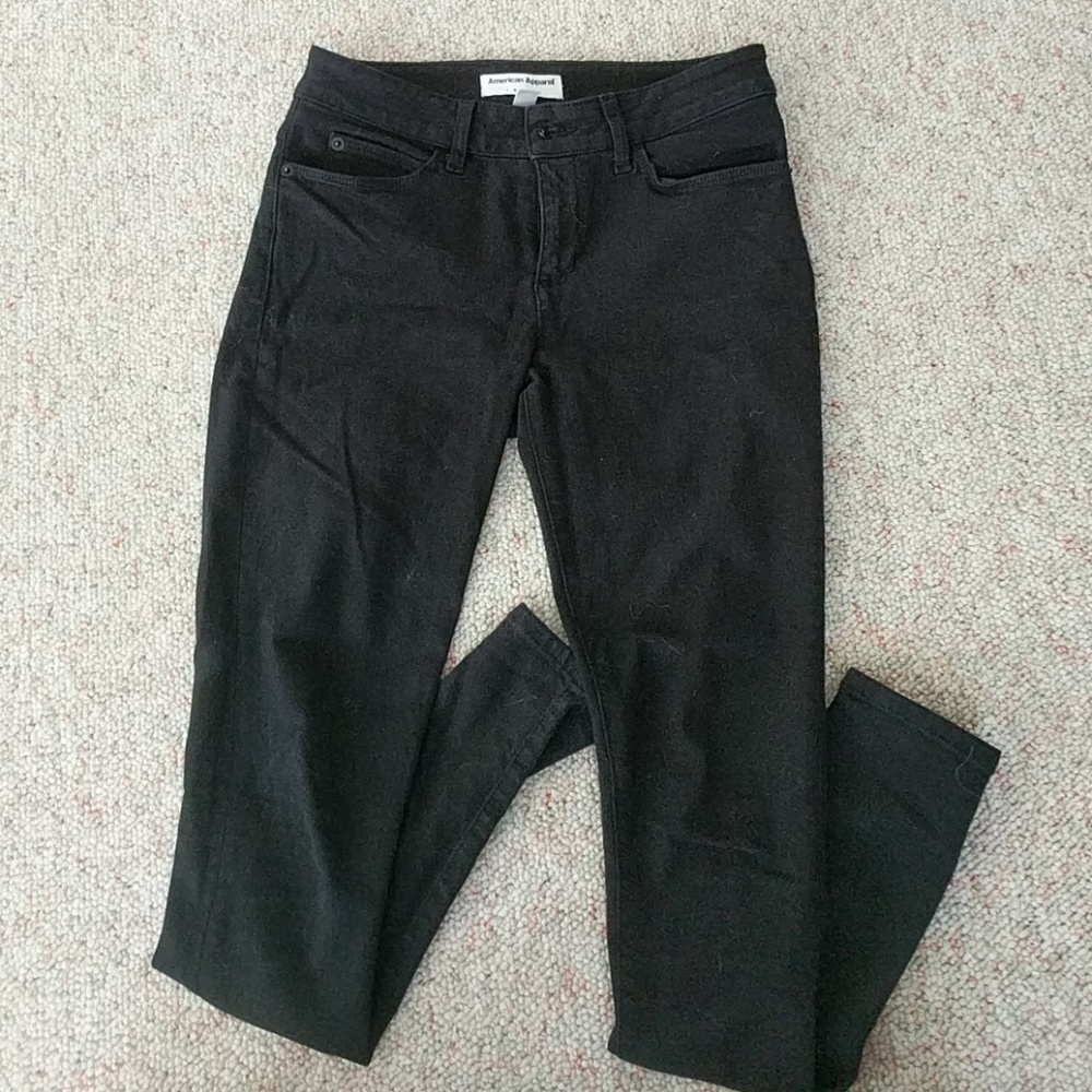 American Apparel Black Jeans