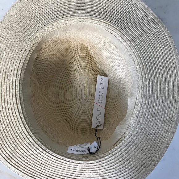 SOLD • Sole Society Panama Hat • - Picture 2 of 2