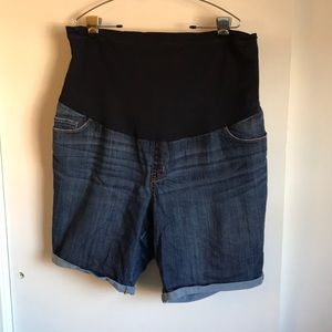 Maternity Bermuda style shorts
