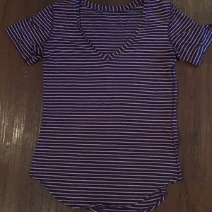 Lululemon V-neck athletic top