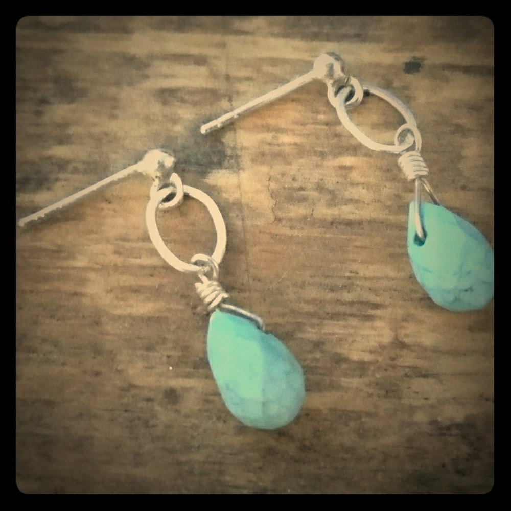 Turquoise Drop Earrings