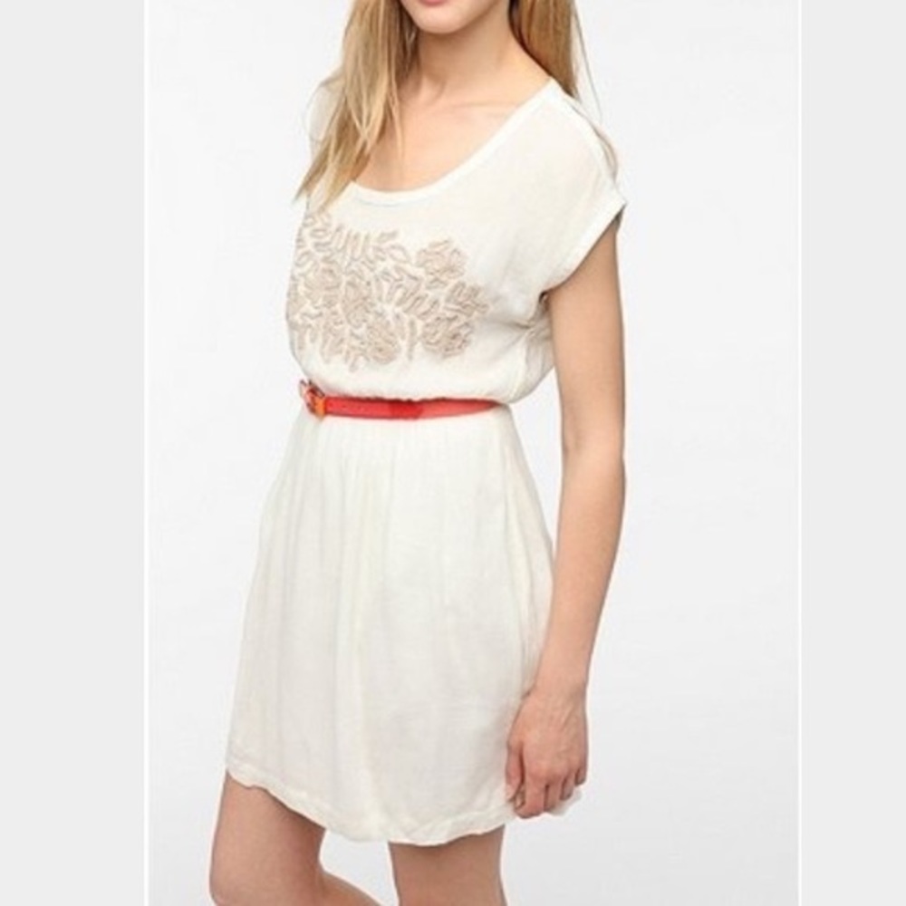 Kimchi Blue Brand Cream Beaded Dress