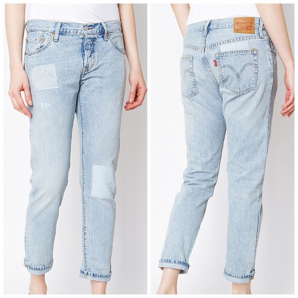 Levi's Denim - 💖HP💖Levis Bayan Cropped Jean Pantolon 501 CT