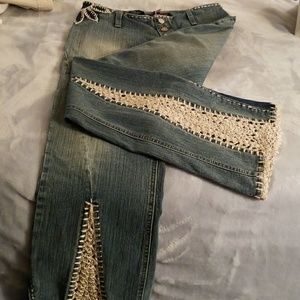 Dollhouse size 13....crochet embellished