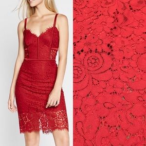Red Lace Dress