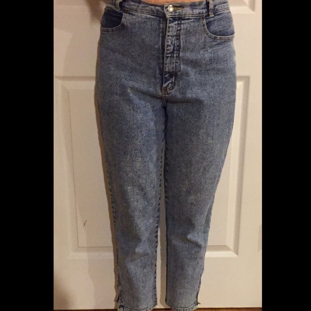 Vintage 80s High Waist Mom Jeans - Picture 2 of 8