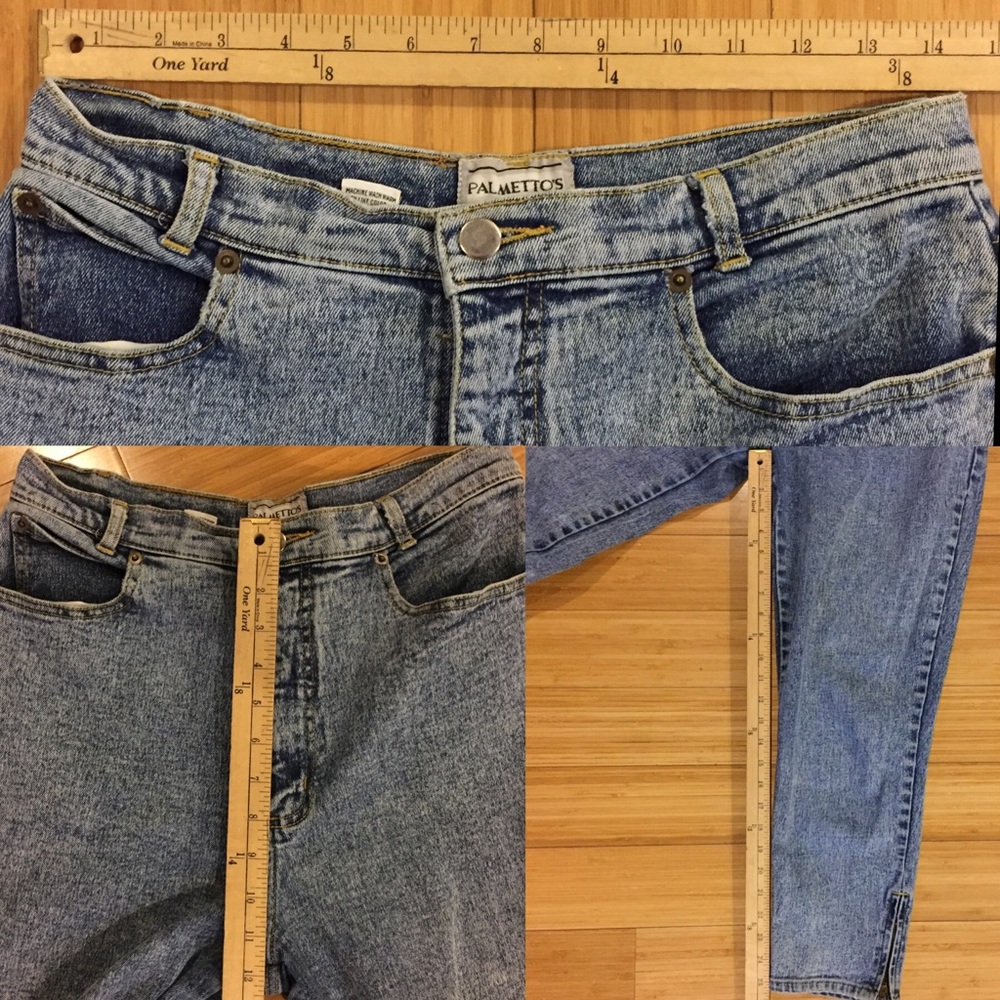 Vintage 80s High Waist Mom Jeans - Picture 7 of 8