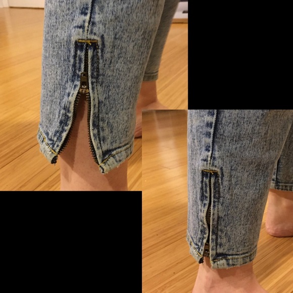 Vintage 80s High Waist Mom Jeans - Picture 4 of 8