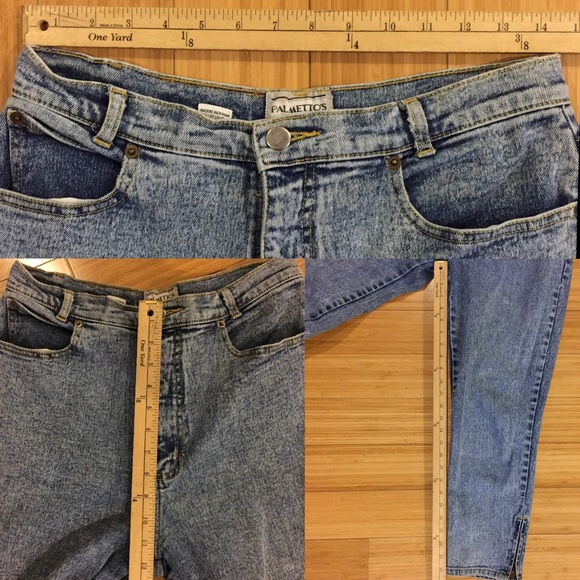 Vintage 80s High Waist Mom Jeans - Picture 7 of 8