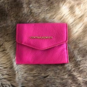 Pink Cynthia Rowley Mini Wallet