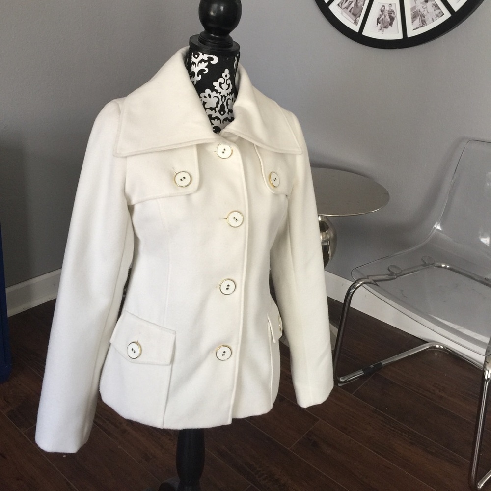 Beautiful white coat