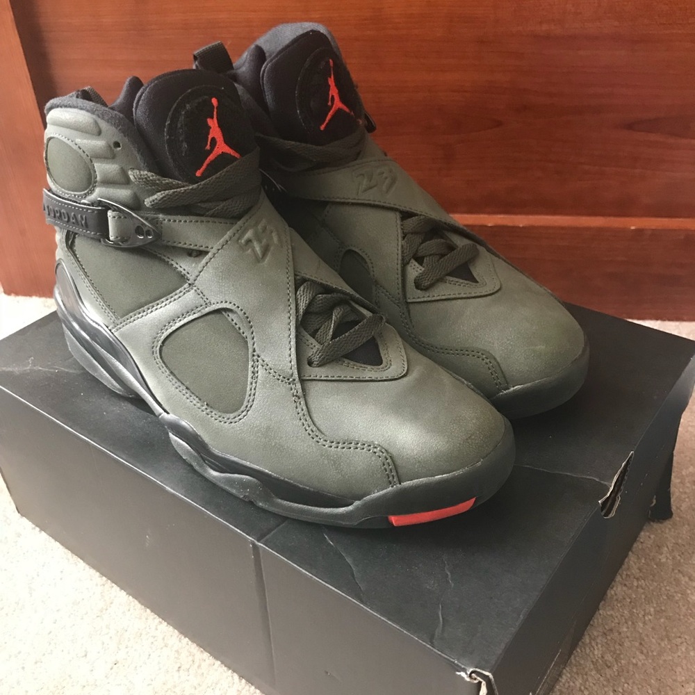 Jordan retro 8 “take flight”  (sequoia)