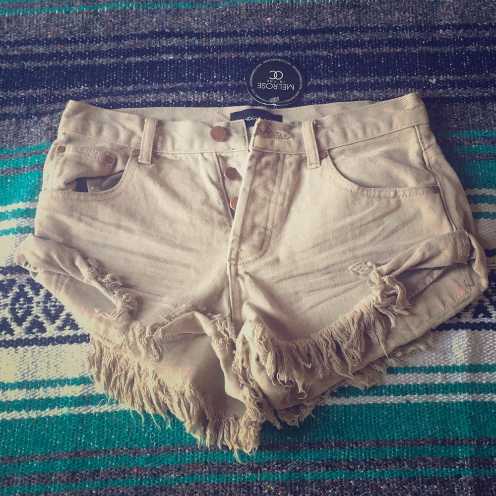 Jean shorts