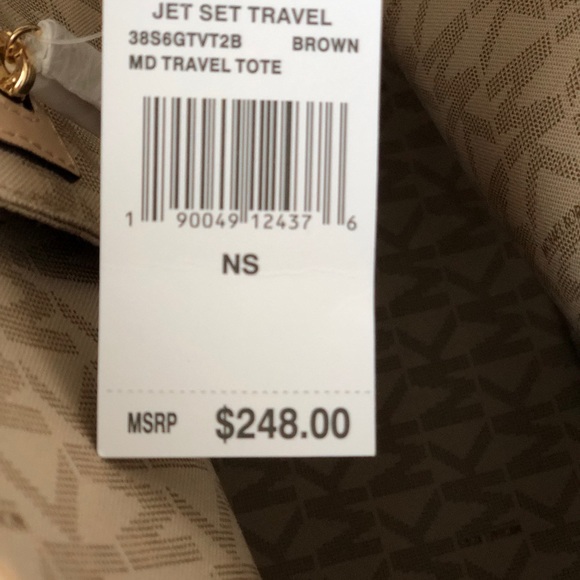 ONE LEFT!! NWT Michael Michael Kors Jet Set Travel - Picture 3 of 7
