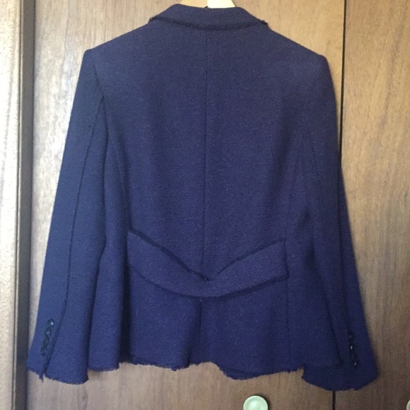 Armani Collezioni Fringe Trim Blazer (size 14) - Picture 2 of 8