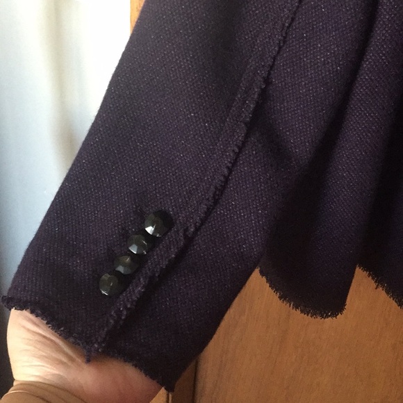 Armani Collezioni Fringe Trim Blazer (size 14) - Picture 3 of 8