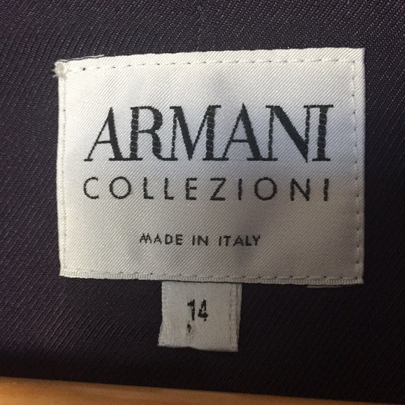 Armani Collezioni Fringe Trim Blazer (size 14) - Picture 7 of 8