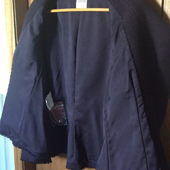 Armani Collezioni Fringe Trim Blazer (size 14) - Picture 6 of 8