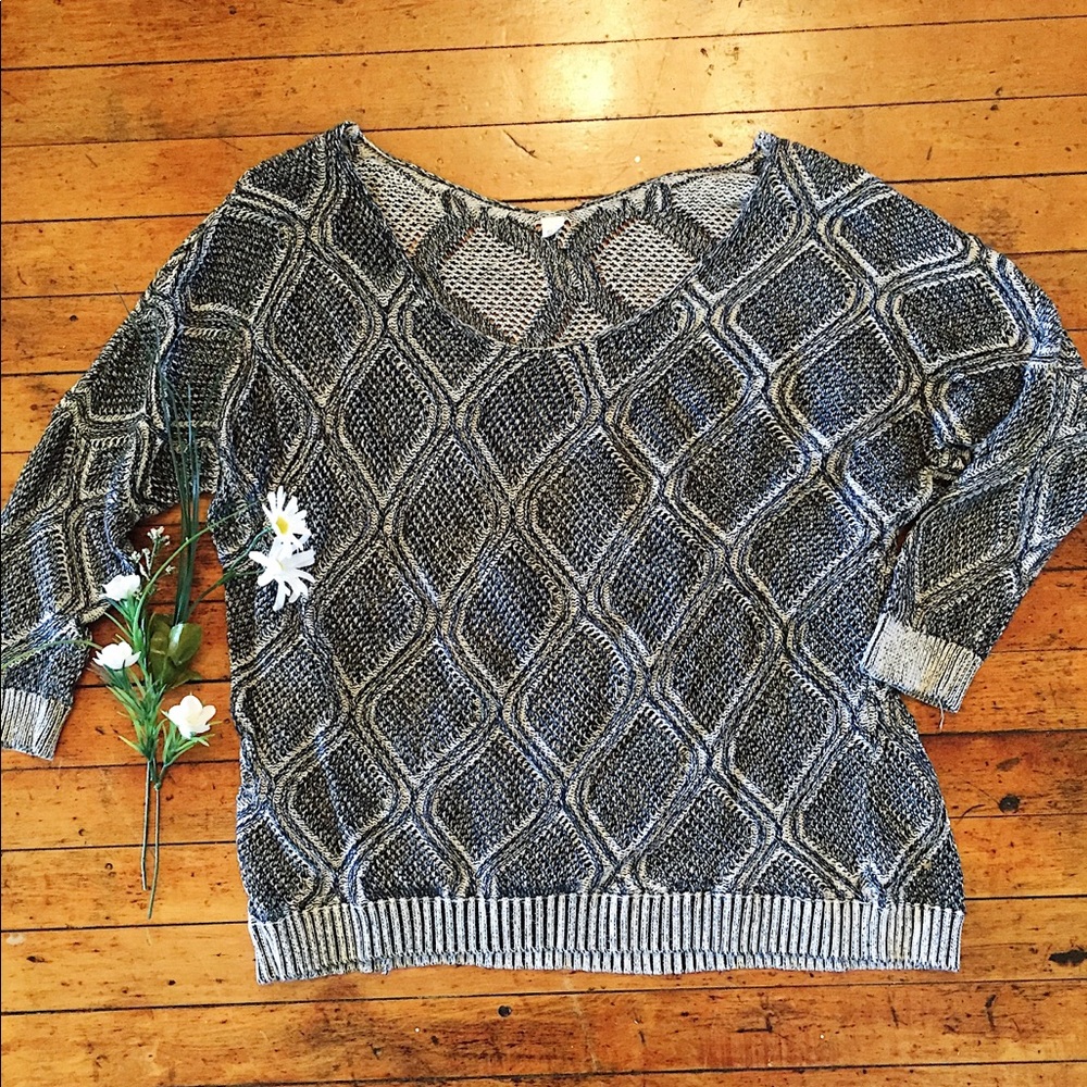 Cool patterned sweater