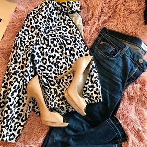 NWOT Hudson crop skinny jeans