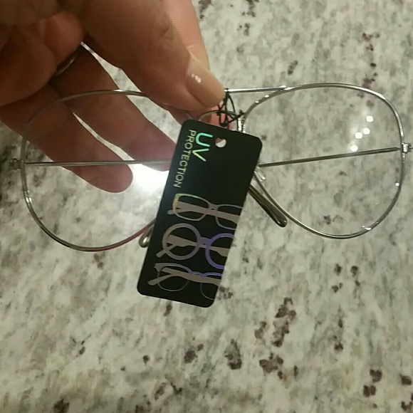 Clear Aviator Glasses ☆○~○☆ - Picture 5 of 5