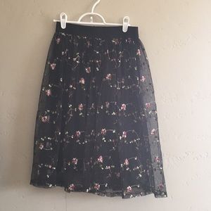 Floral skirt