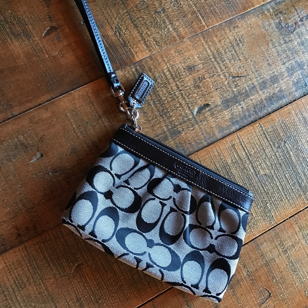 Authentic Coach Wristlet - image 1