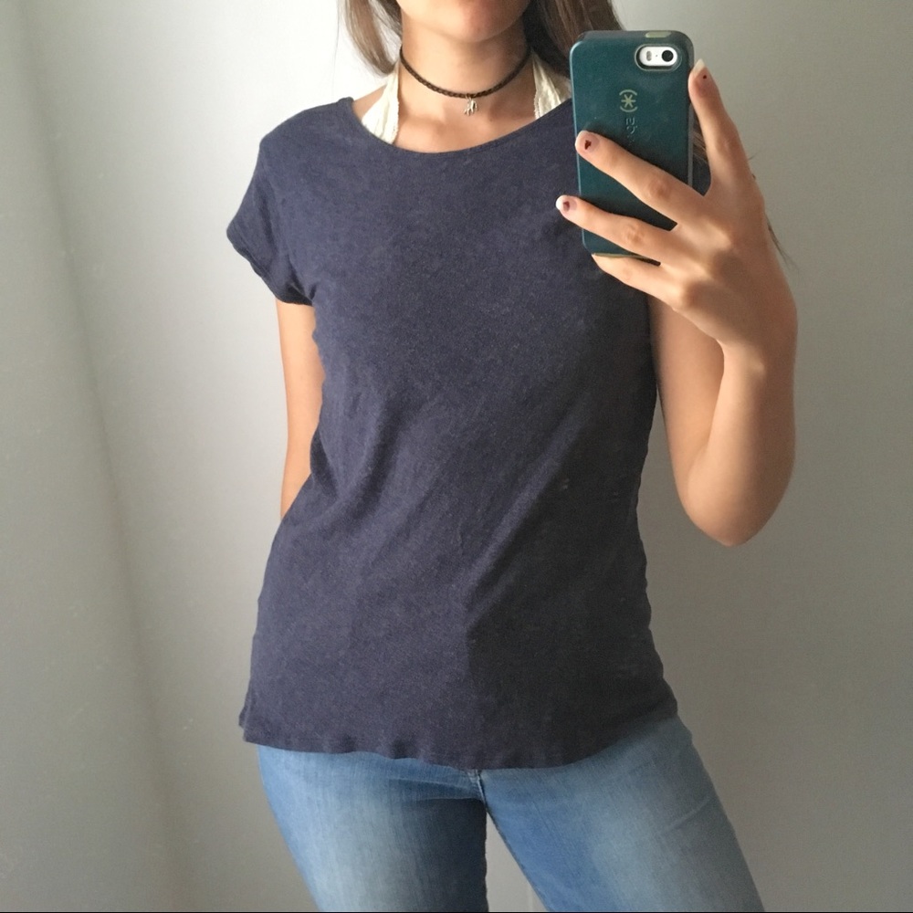 Basic Navy Tee