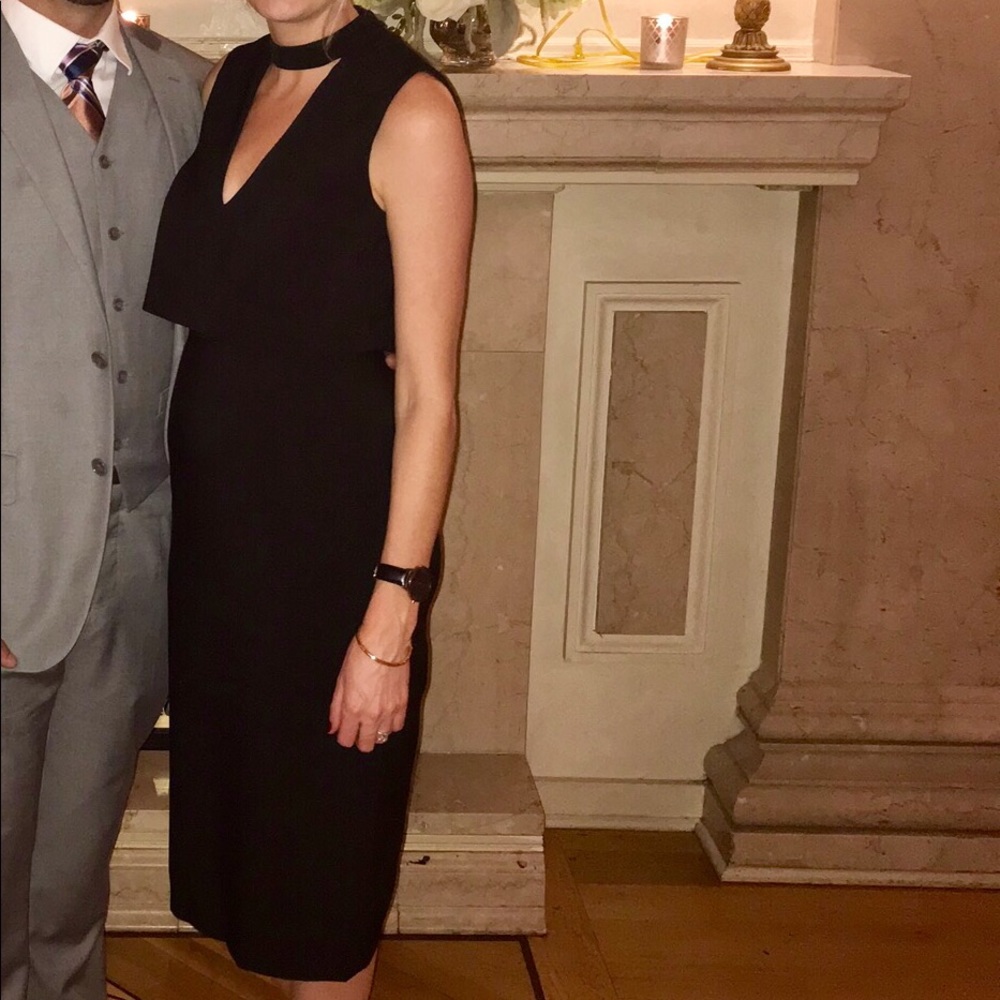 Black ASOS dress