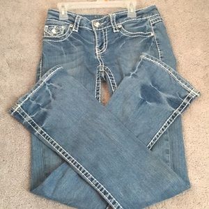 LA idol USA boot cut jeans