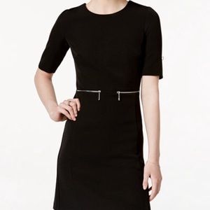 Xoxo Sheath dress with zipper pockets