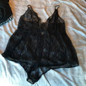Lace teddy
