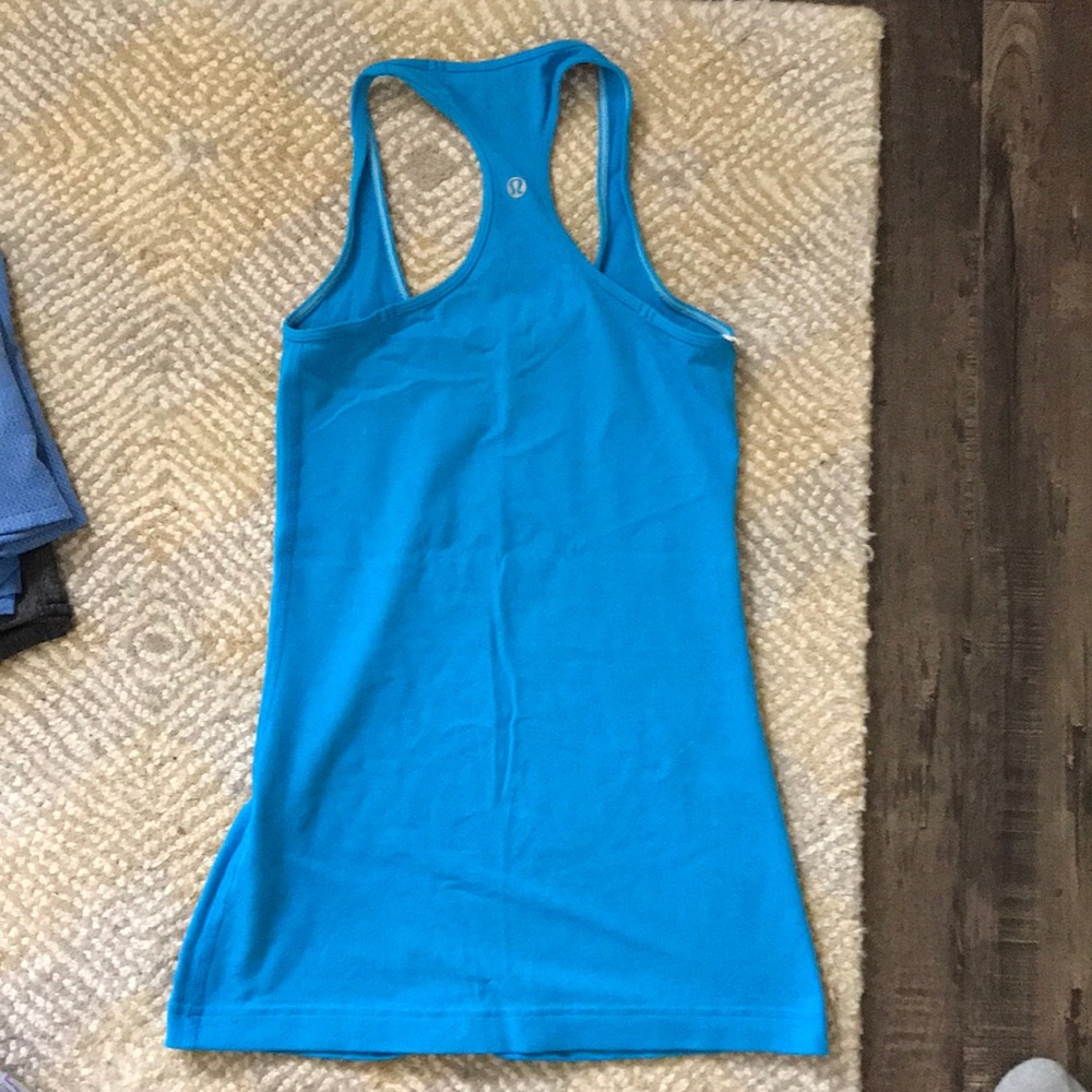 Lululemon Blue  Racerback Tank