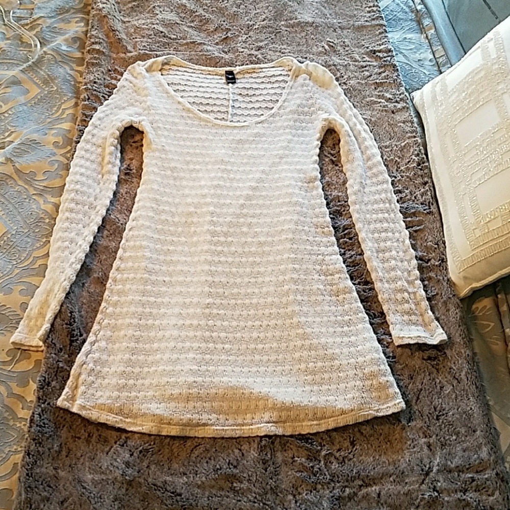 Windsor cream tunic sweater