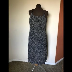 Newport News black and white sun dress