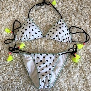 Victoria’s Secret polka dot bikini