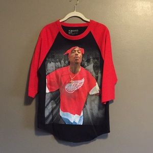 Tupac Baseball T