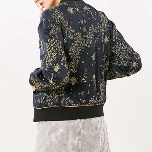 Silence + noice star bomber jacket